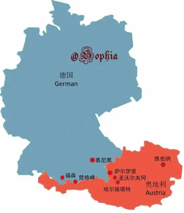 德国和奥地利同种同族，能合并成一个国家吗，国际上坚决不允许