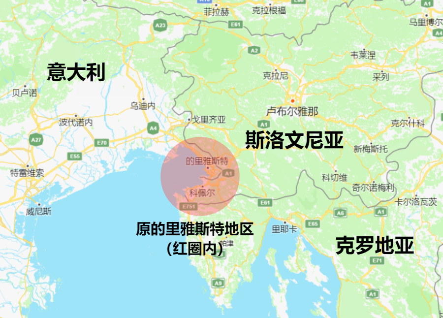 奥地利曾经的第一大港口城市,为何被意、斯、克三国瓜分了?