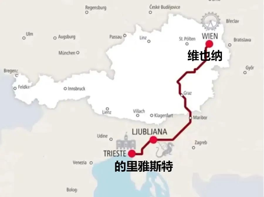 奥地利曾经的第一大港口城市,为何被意、斯、克三国瓜分了?
