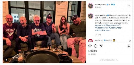 ​《银河护卫队3》毁灭者演员：将告别角色和电影