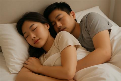和爱人一起睡 真的更容易入睡!(图3)