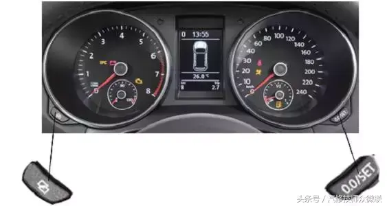 polo保养灯归零教程?这是最全的大众汽车保养灯归零方法图解