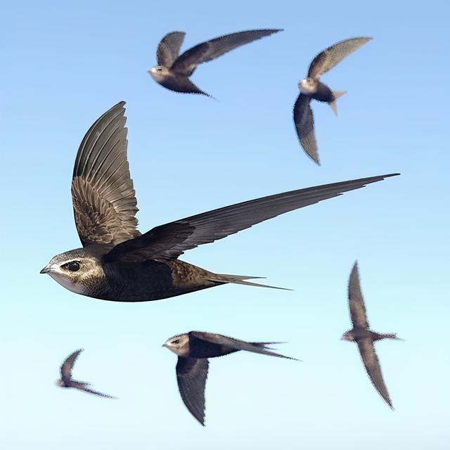 ​尖尾雨燕飞行原理图解？空中连续飞行十个月