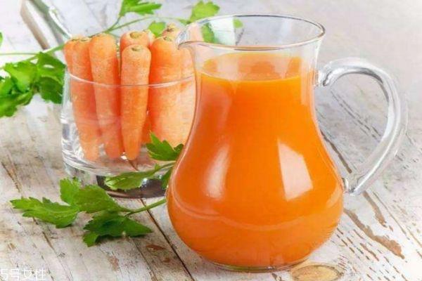 胡萝卜汁可以祛斑吗？胡萝卜汁祛斑喝多久开始有效