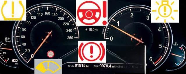 ​仪表盘出现黄色感叹号灯亮什么问题