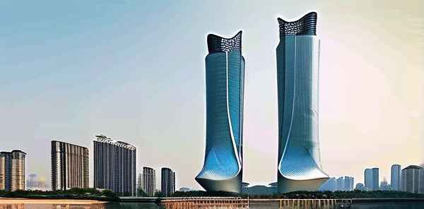 宜昌十大建筑地标,城市名片全览(图1)