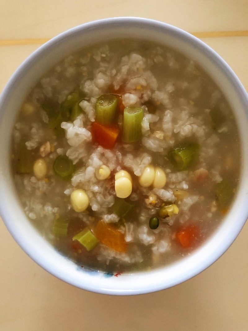 正宗鳕鱼杂蔬粥做法详解