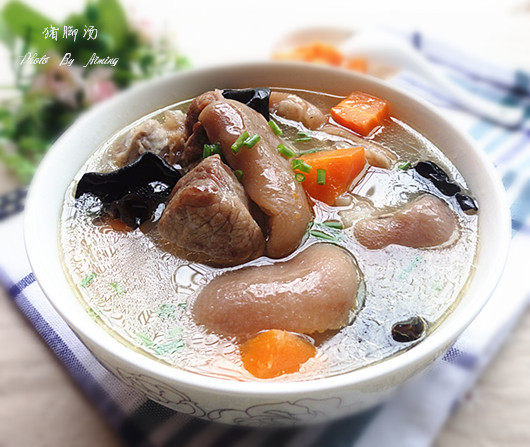 10种清炖猪脚汤做法,鲜香软糯一学就会