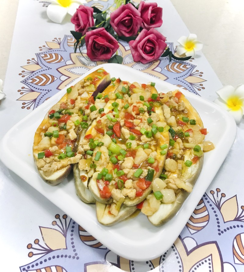 肉末蒸茄子十大家常做法,这样蒸最下饭!