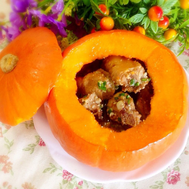 南瓜排骨煲正宗做法大全