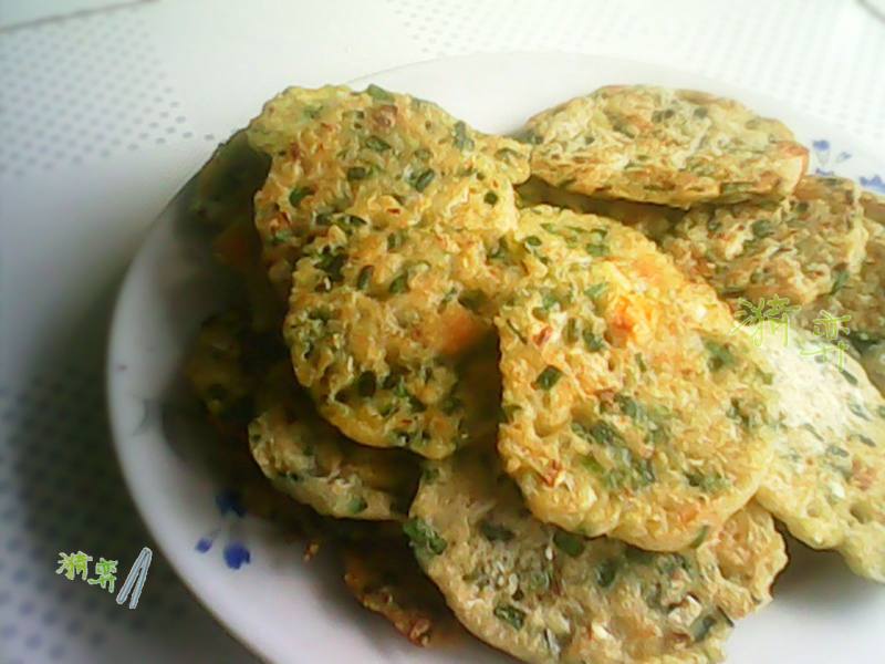 正宗青菜燕麦饼做法,健康美味轻松学