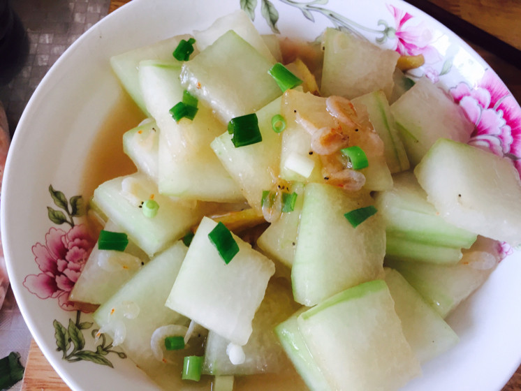 正宗南瓜炒虾皮做法详解