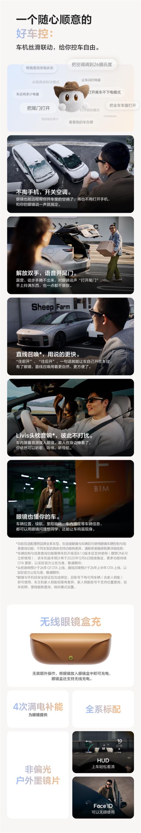 博主体验理想AI眼镜Livis：视频防抖超强 AI理想同学很好用(图4)