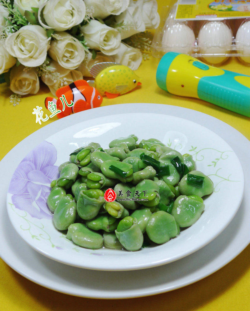 家常香菇蚕豆酱做法,简单易学风味十足