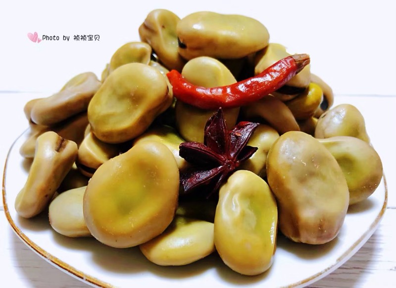 家常香菇蚕豆酱做法,简单易学风味十足