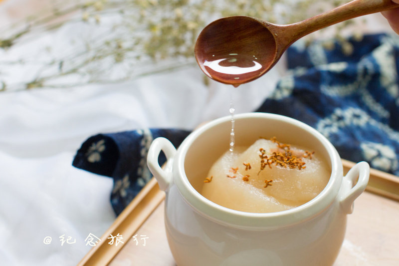 桂花雪梨汤10种家常做法,润肺暖身又美味