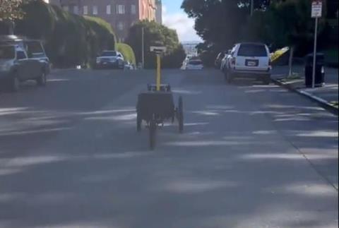 外卖小哥的竞争对手来了!全球首款自动送货自行车现身硅谷(图3)