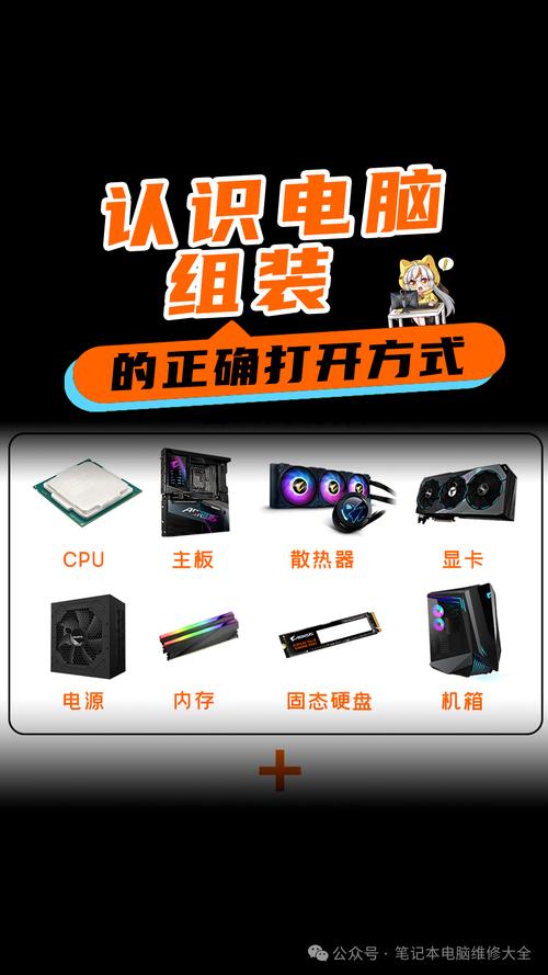 如何组装一台全新电脑?需要哪些步骤和工具?