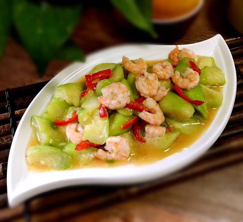 虾仁炒丝瓜的10种美味做法,鲜香滑嫩超下饭