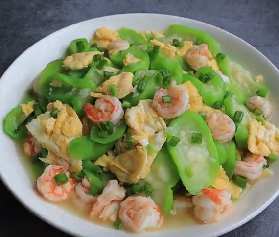 虾仁炒丝瓜的10种美味做法,鲜香滑嫩超下饭