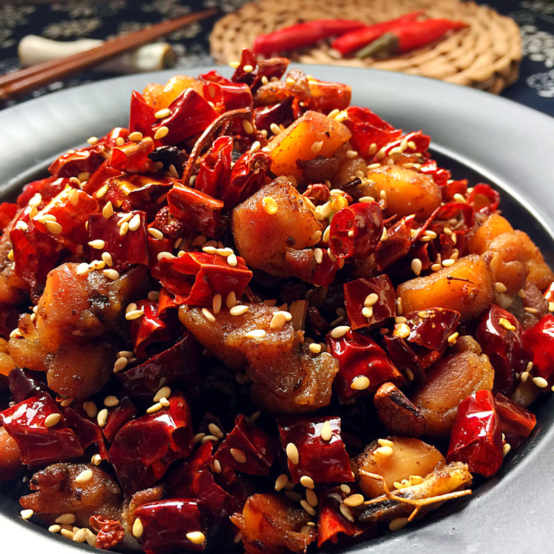 四川辣子鸡十大经典做法，香辣过瘾一学就会