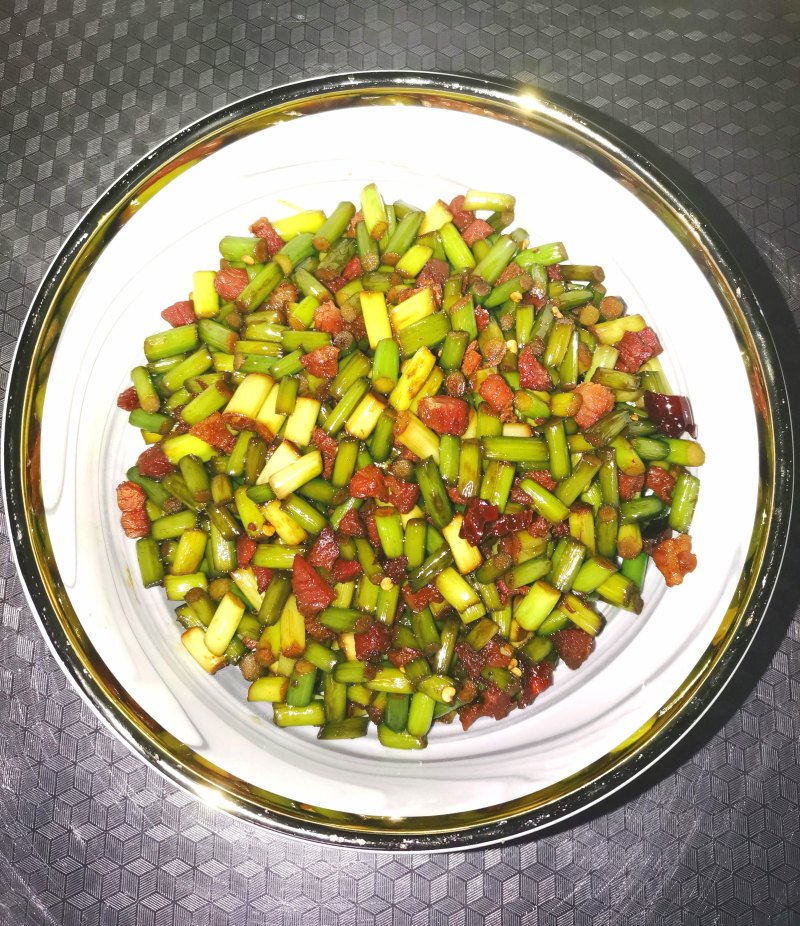 蒜苔炒虾仁家常做法,正宗步骤全解析