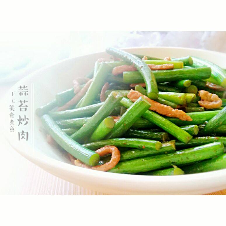 蒜苔炒虾仁家常做法,正宗步骤全解析