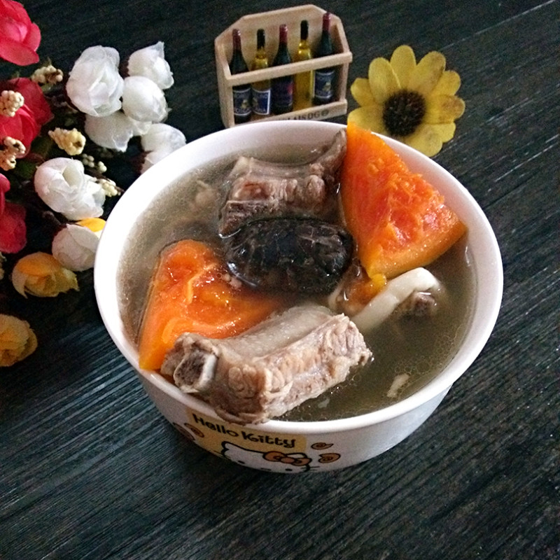 木瓜炖排骨十种家常美味做法，鲜香软烂超下饭！