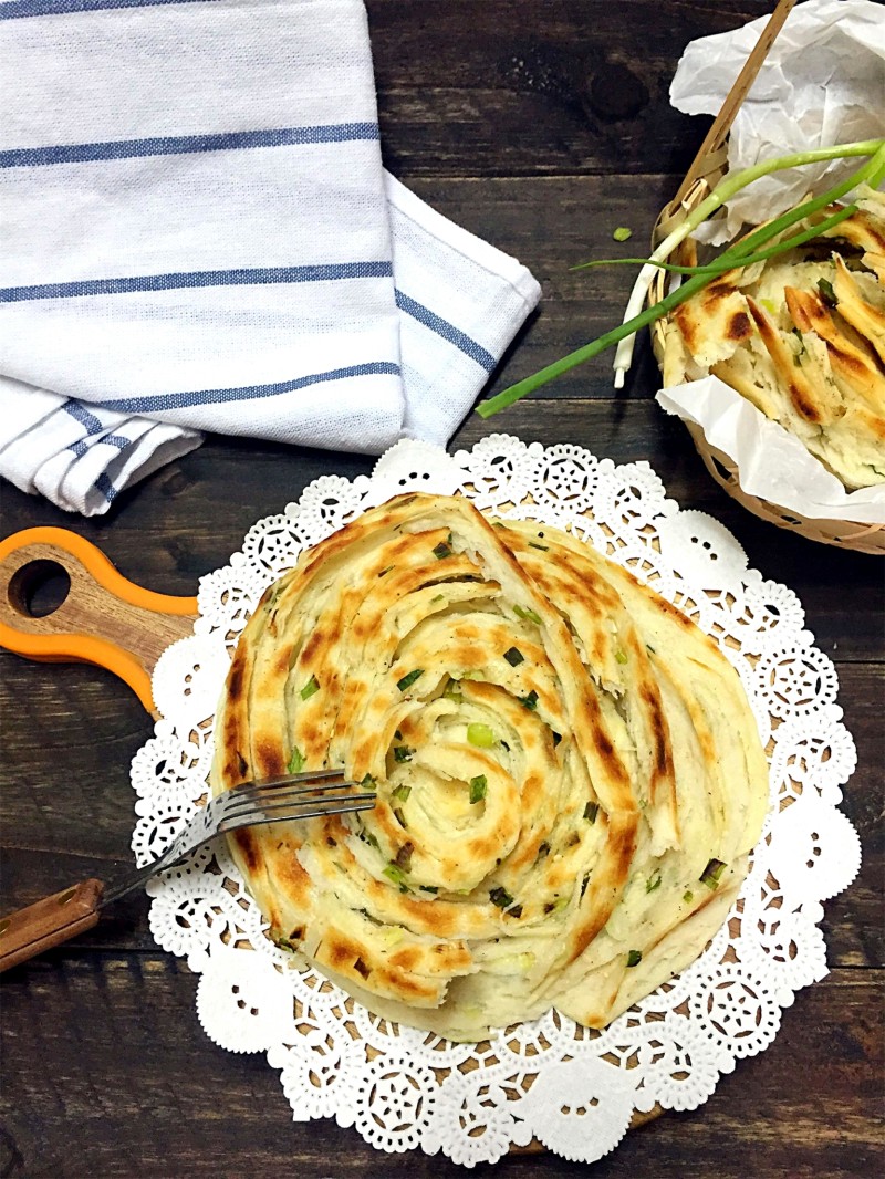 10种葱花手撕饼做法，层层酥脆超好吃