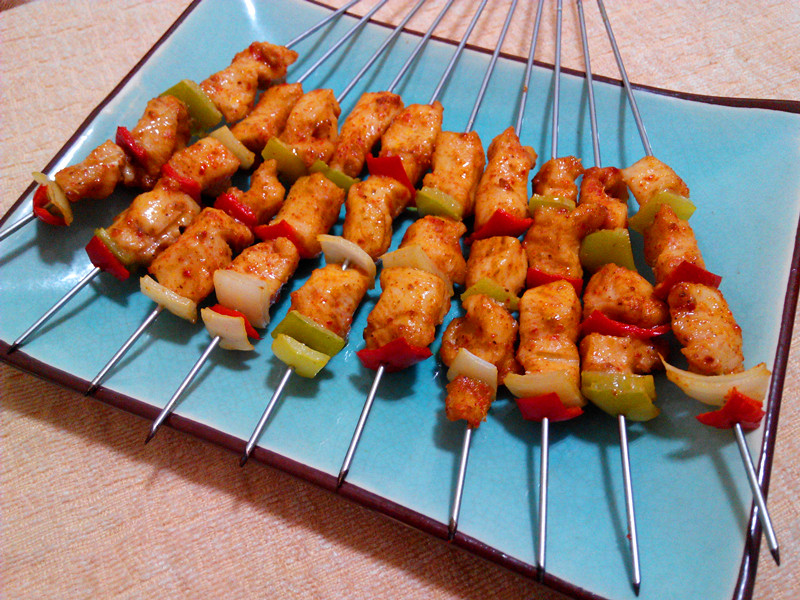 京葱鸡肉串十种正宗做法,美味升级一学就会