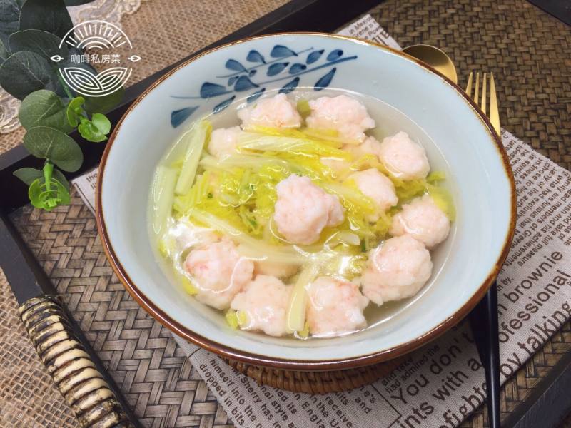 正宗虾仁娃娃菜做法,鲜嫩秘诀全公开