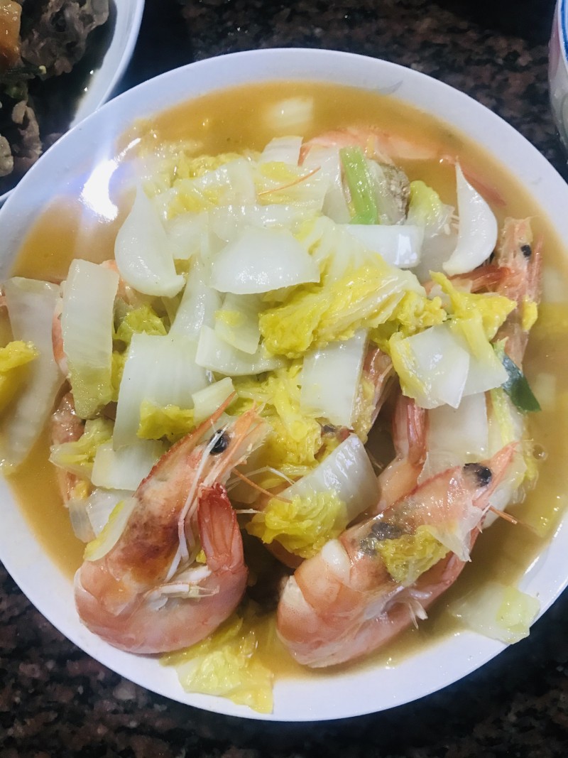 正宗虾仁娃娃菜做法,鲜嫩秘诀全公开