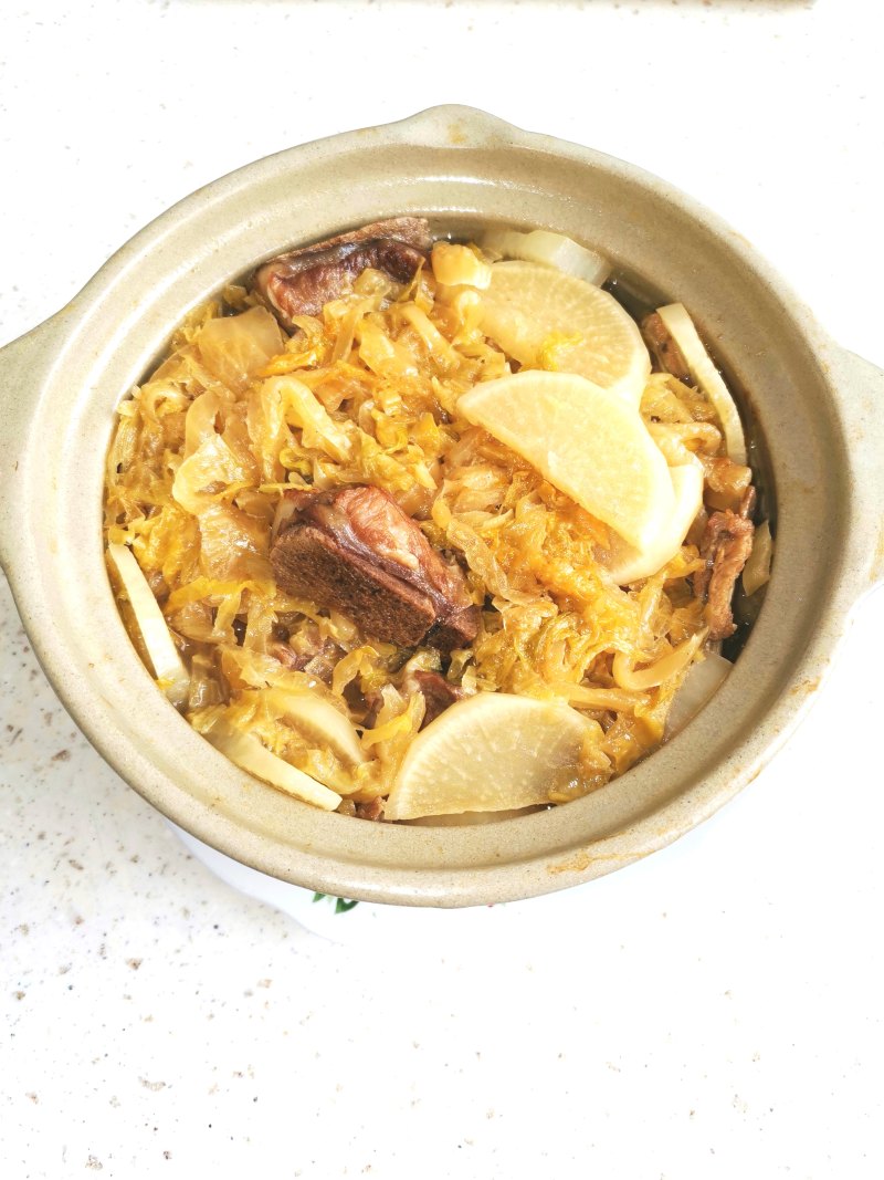 骨架炖酸菜配料大全,家常做法一网打尽