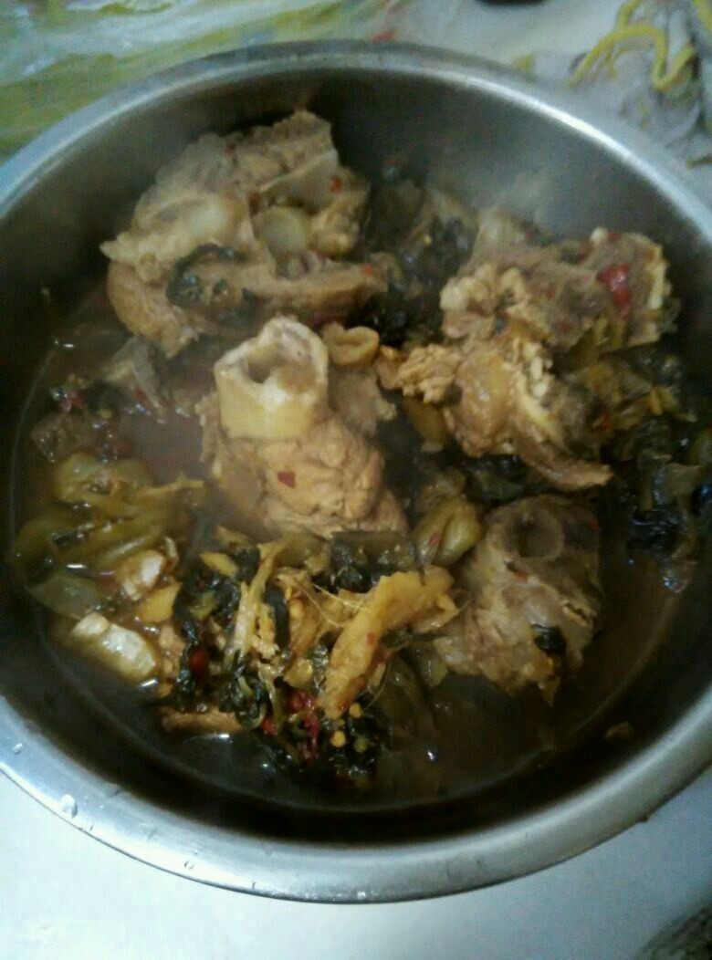 骨架炖酸菜配料大全,家常做法一网打尽