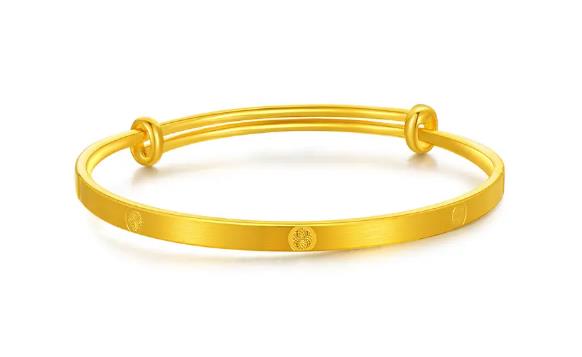 黄金手镯买古法还是时尚款好