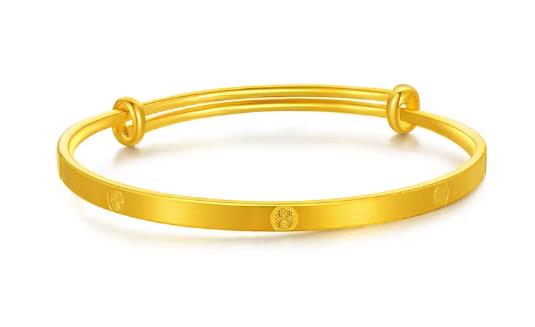 黄金手镯是买有伸缩的还是一个圈圈的