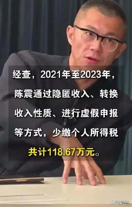车评大V陈震彻底翻车!用空壳工作室偷税?案件细节公布