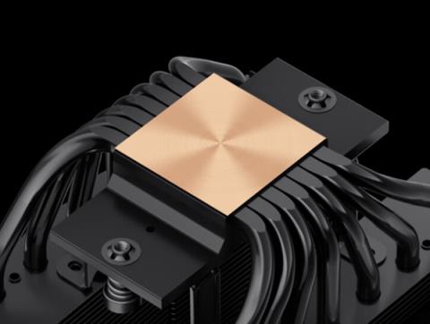 超频三RT720TC系列散热器首发259元起:双塔七热管 设计简洁硬朗(图4)