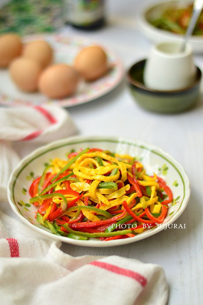 双椒黄瓜丝十种家常美味做法，简单易学！
