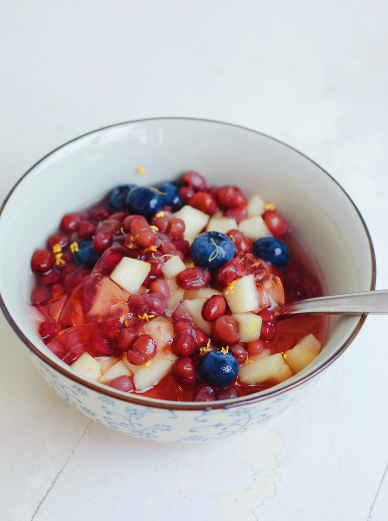 蝶豆花冰粉十大做法与配料全解析