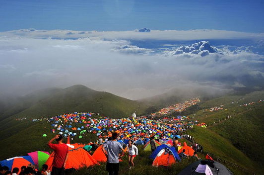 武功山可以自己带帐篷上去吗？露营政策是什么