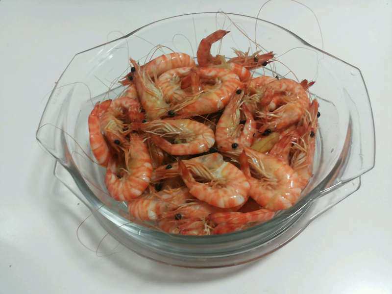 家常盐水大头虾做法配料详解