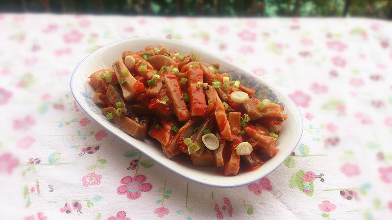 正宗茄汁笋瓜条做法详解