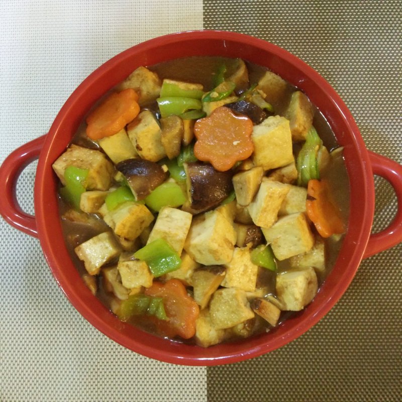 正宗香菇炒豆腐做法详解