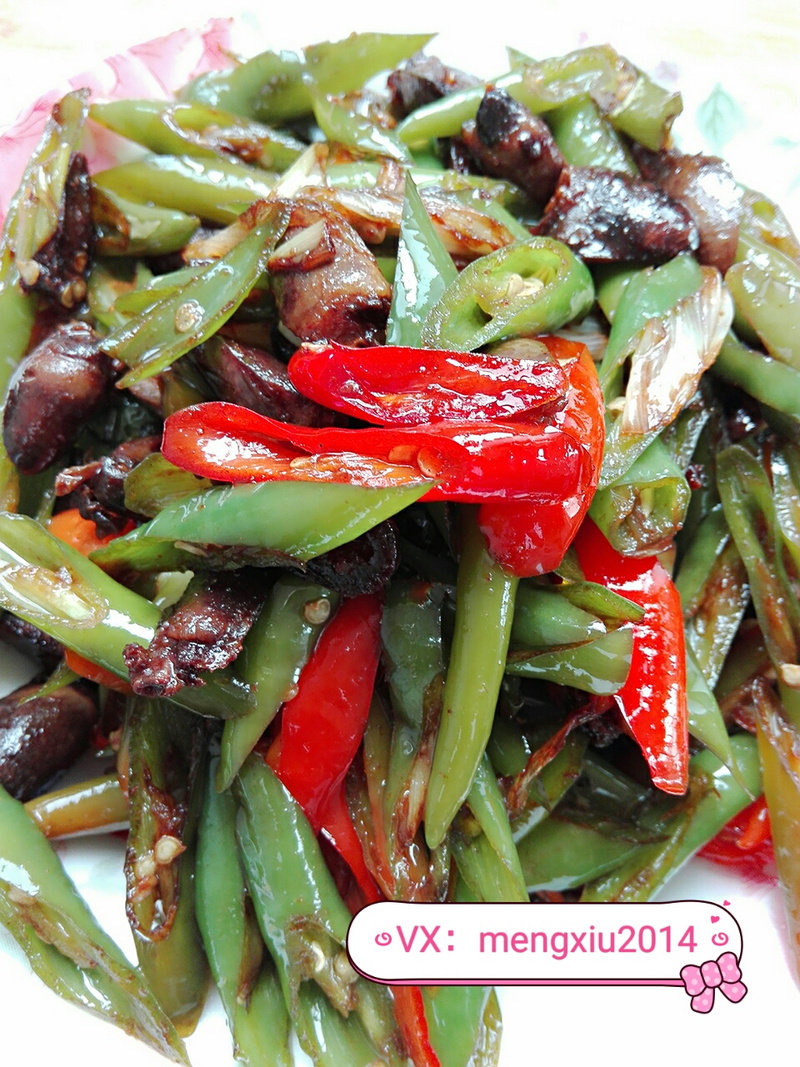 尖椒鸡心家常做法，香辣开胃超下饭-图1