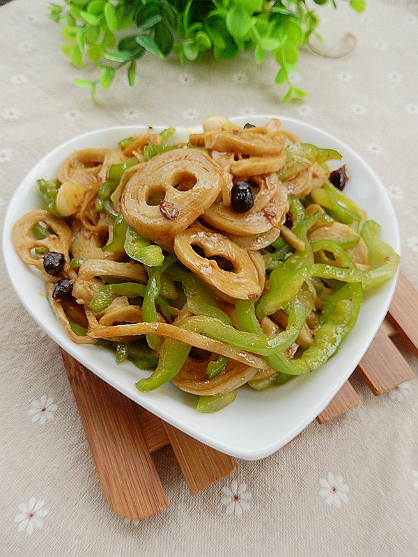 青椒炒豆筋：家常做法与配料秘诀-图9