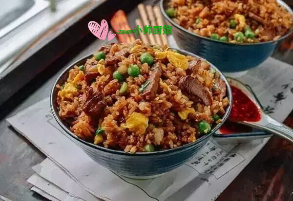 家常牛肉丸炒饭做法，鲜香美味轻松学-图9