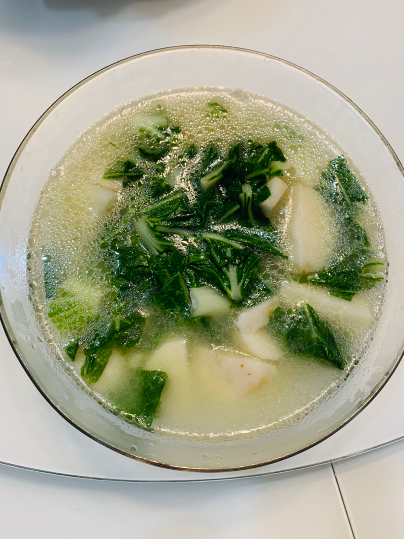 10种家常青菜芋头糊做法，简单又美味-图3