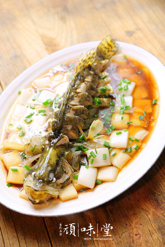 年糕蒸鳜鱼家常做法配料详解-图2