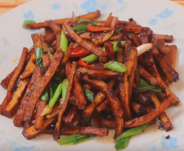 蒜苗豆腐干10种家常做法，简单美味一学就会-图5